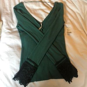 FREE PEOPLE long sleeve blouse